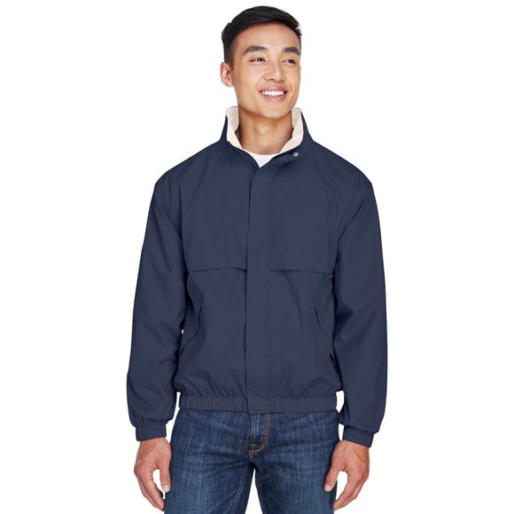 Devon & Jones Adult Clubhouse Jacket - D850 - Navy-Khaki